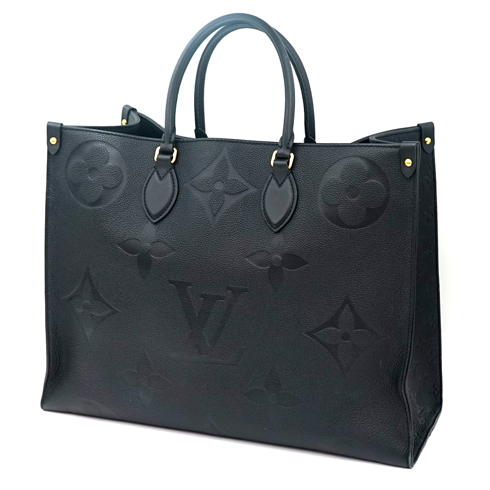 Louis Vuitton OnTheGo Empreinte Noir Black Tote Bag